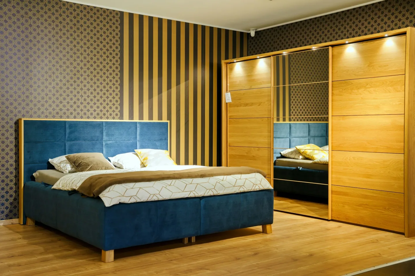 Custom bedroom wardrobe and built-in joinery system